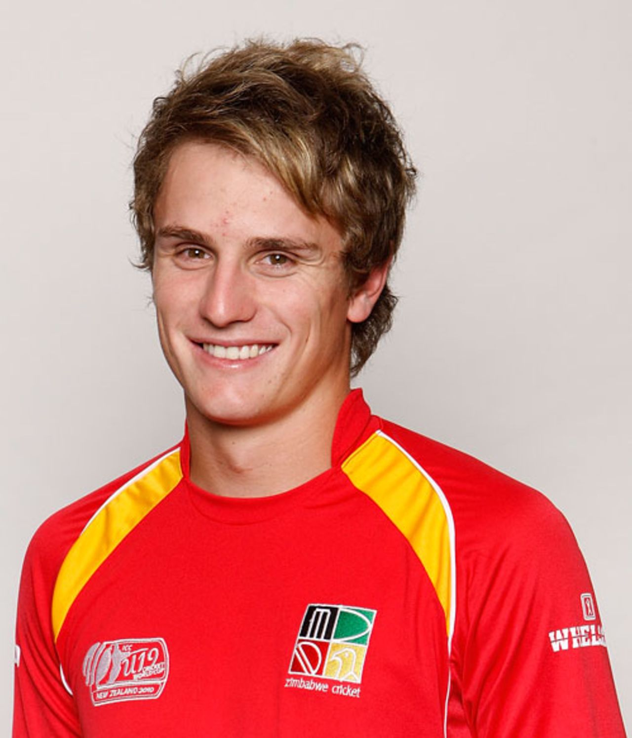 Peter Moor at the Under-19 World Cup, January 2010