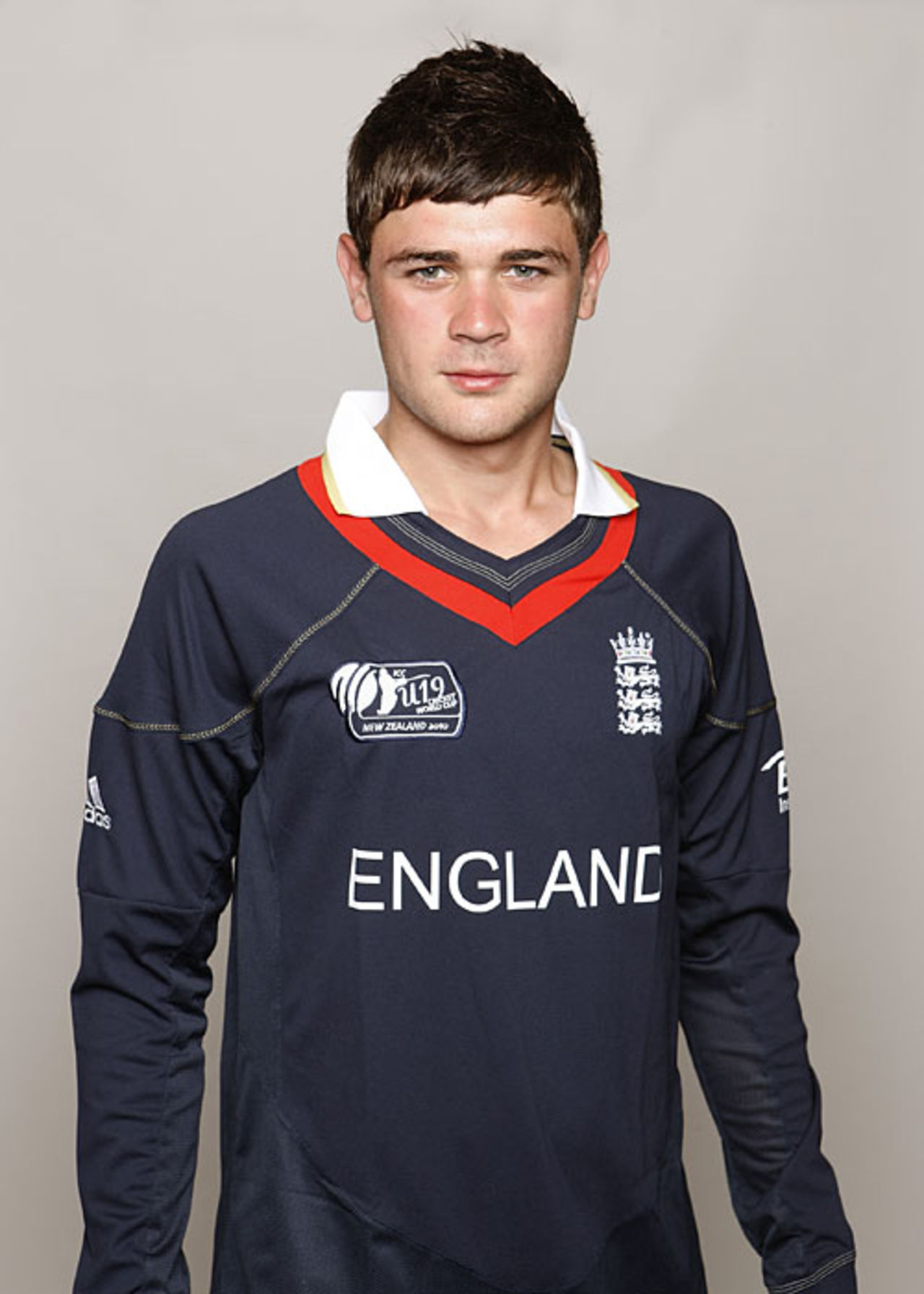 Nathan Buck at the Under-19 World Cup, January 2010