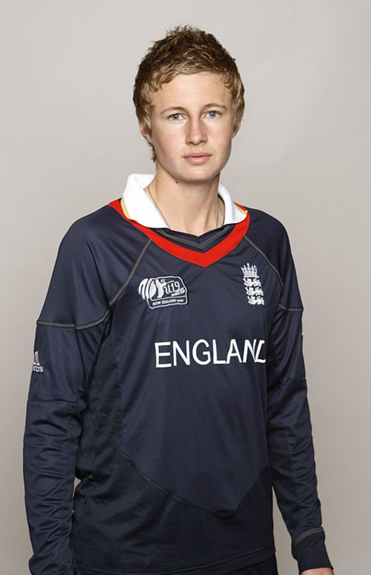 Joe Root at the Under-19 World Cup, January 2010
