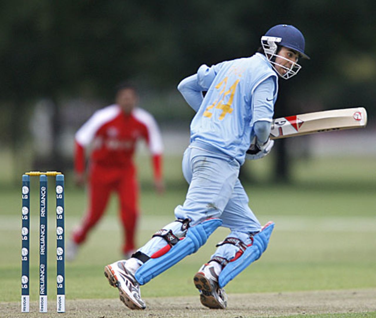 KL Rahul made an unbeaten 62 for India, India Under-19s v Hong Kong Under-19s, 11th Match, Group A, ICC Under-19 World Cup, Christchurch, January 17, 2010