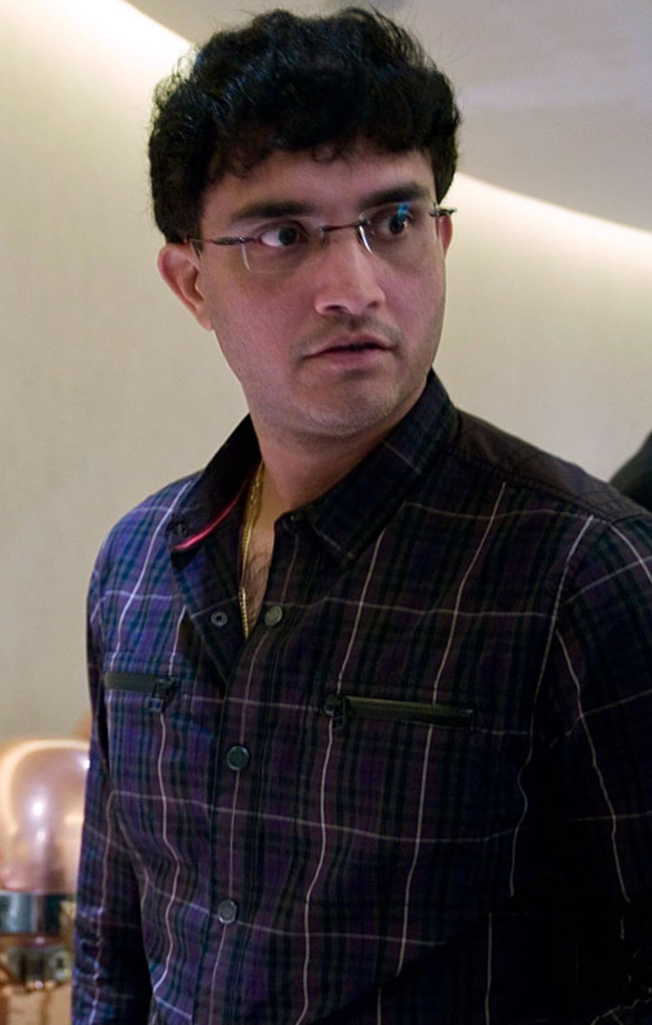 Sourav Ganguly arrives at the IPL auction, Mumbai, January 19, 2010