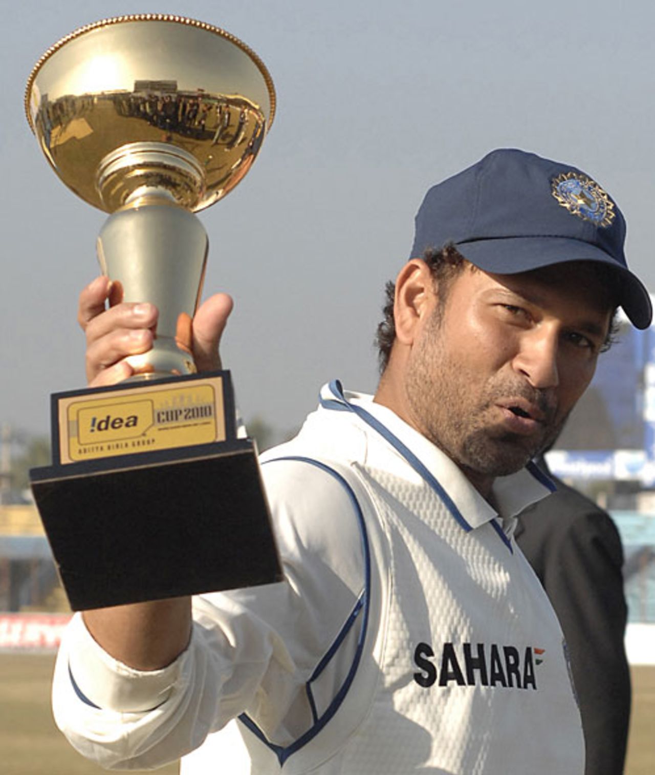 Sachin Tendulkar was named Man of the Match, Bangladesh v India, 1st Test, Chittagong, 5th day, January 21, 2010 