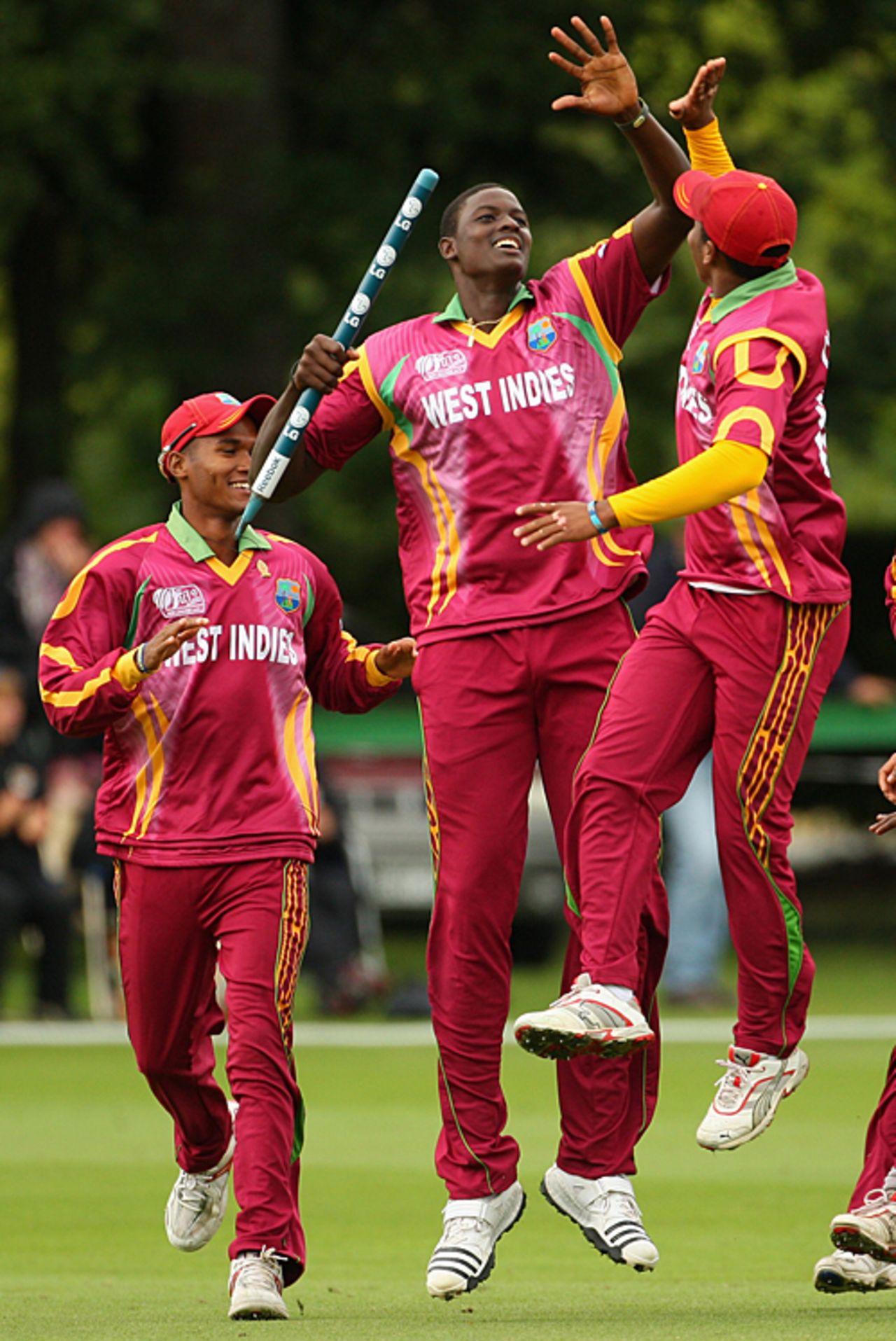 Jason Holder's five wickets sealed West Indies' progression, England v West Indies, Quarter-final, ICC Under-19 World Cup, Rangiora, January 23, 2010