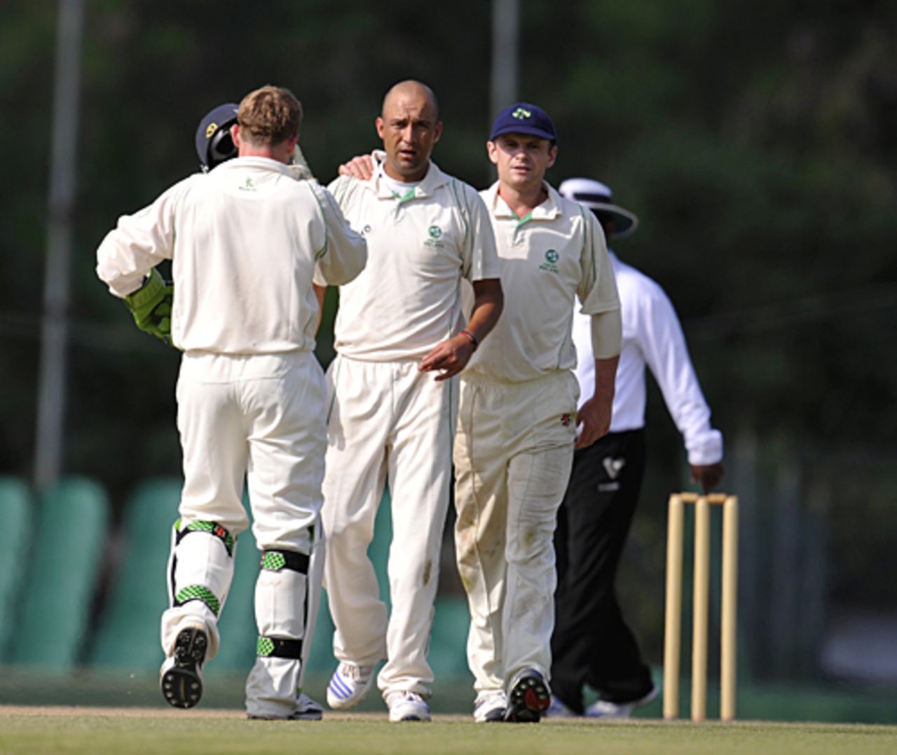 Andre Botha took three Afghanistan wickets, Afghanistan v Ireland, ICC Intercontinental Cup, Dambulla, 3rd day, January 23, 2010