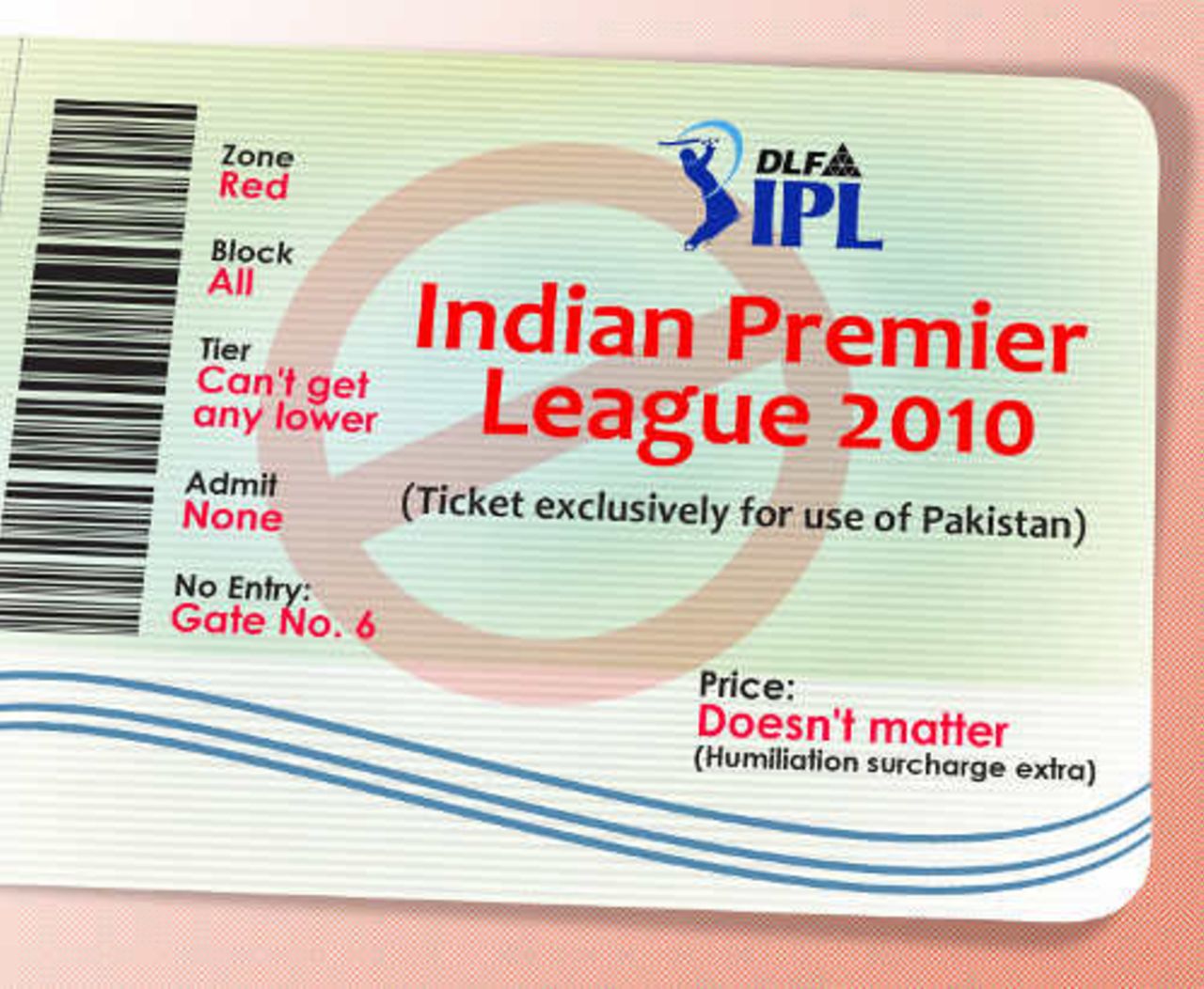 Cartoon: The ticket