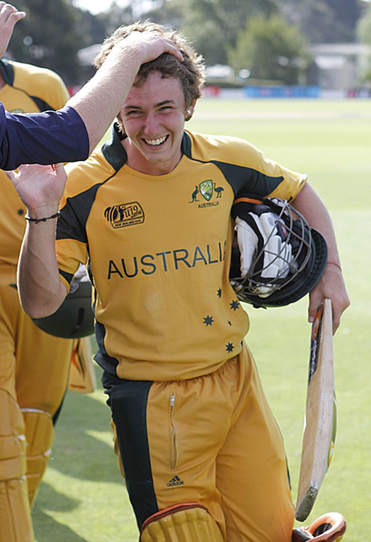Luke Doran is the toast of the town after guiding Australia through, Australia U-19 v Sri Lanka U-19, World Cup semi-final, Lincoln, January 27, 2010