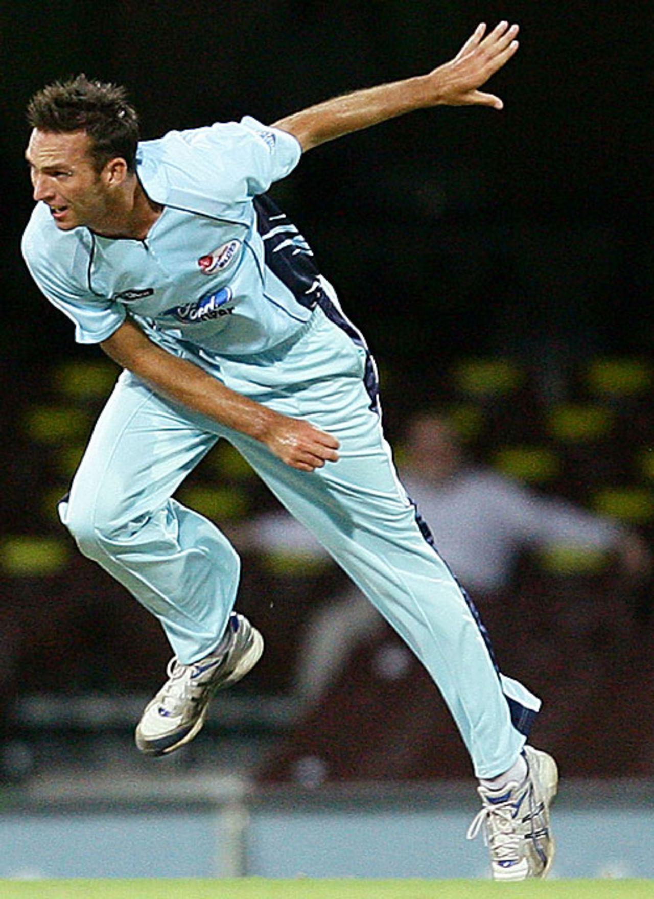Trent Copeland was expensive but took three wickets, New South Wales v Queensland, FR Cup, SCG, February 3, 2009