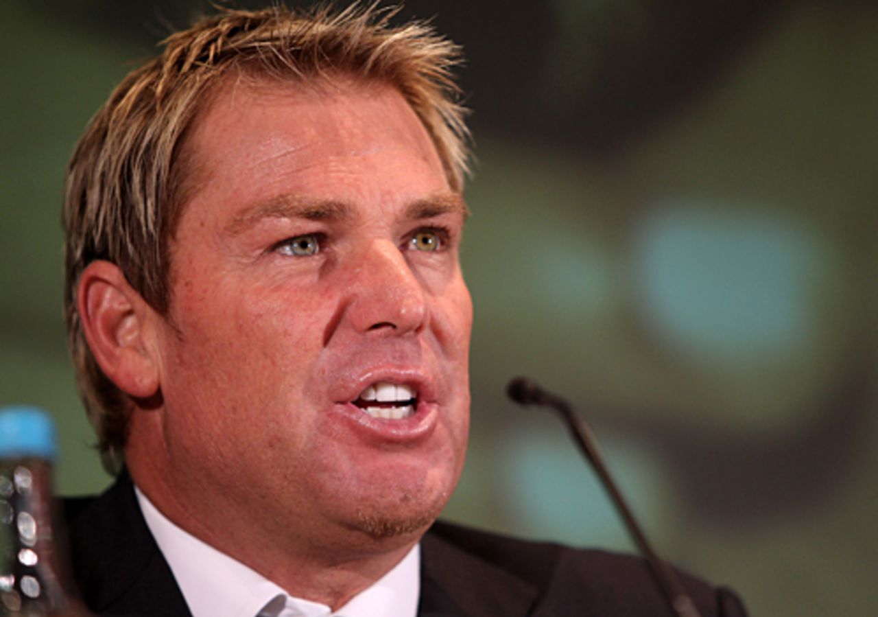 Shane Warne will be hoping his latest venture, with Royals 2020 can continue his glittering career, London, February 8, 2010