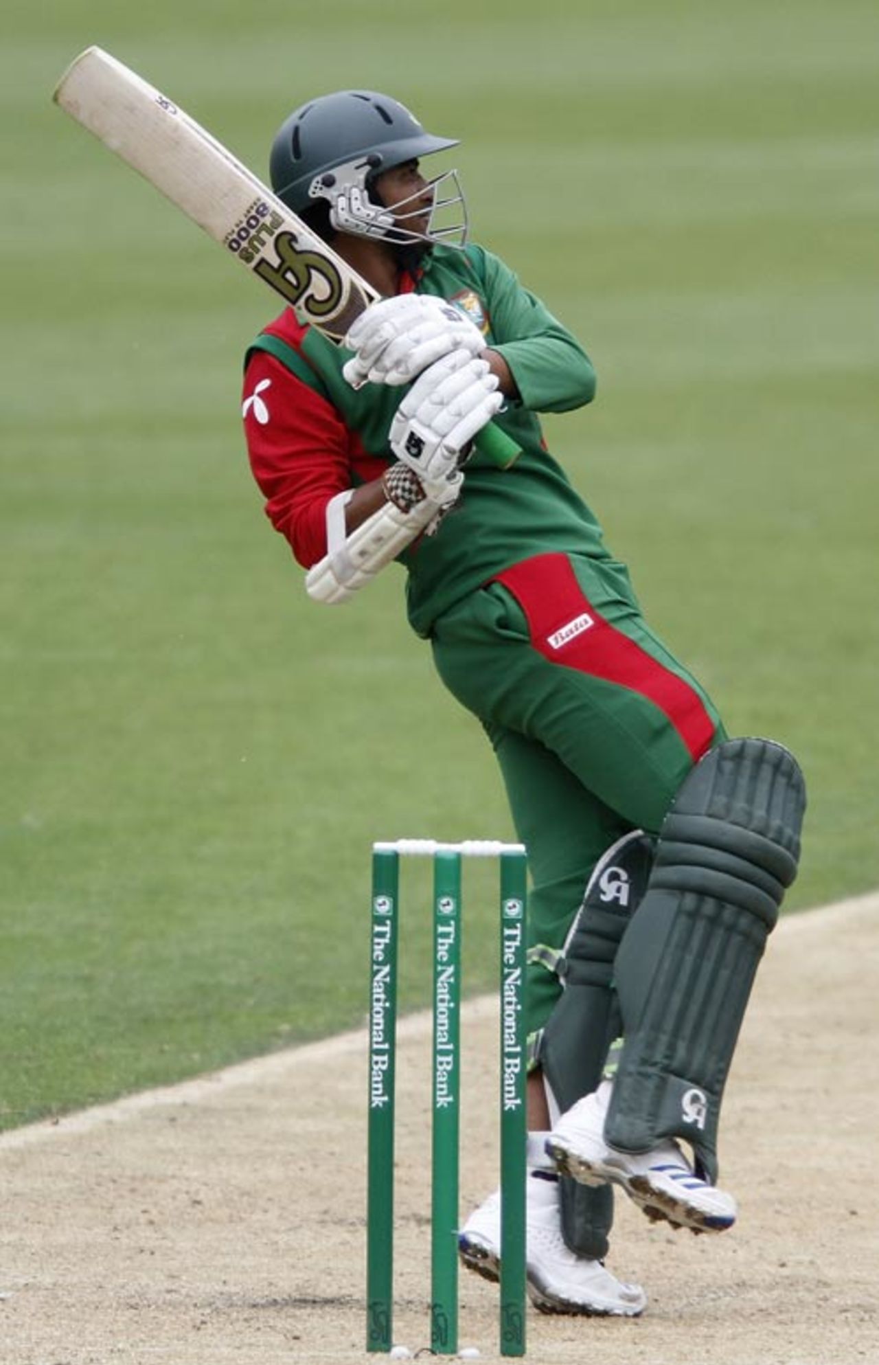 Shakib Al Hasan made it to double digits for the first time on tour, New Zealand v Bangladesh, 3rd ODI, Christchurch, February 11, 2010