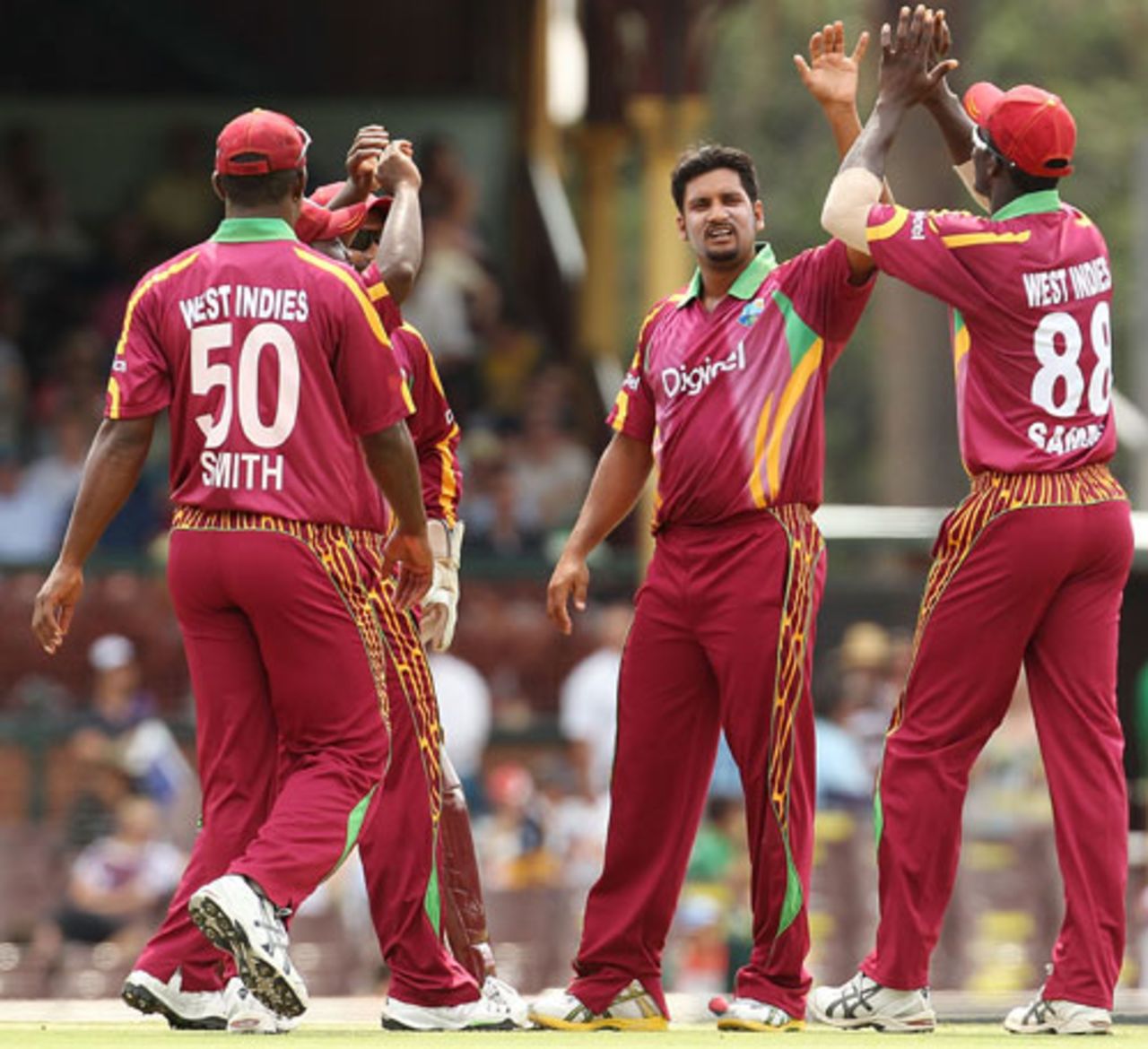 Ravi Rampaul led West Indies with 4 for 61, Australia v West Indies, 3rd ODI, Sydney, 12 February, 2010