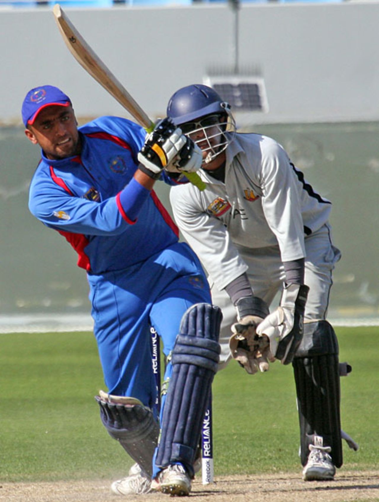 Noor Ali's controlled and unbeaten 38 guided Afghanistan into the World Twenty20 tournament, United Arab Emirates v Afghanistan, ICC World Twenty20 Qualifier, Super Four, Dubai, February 13, 2010