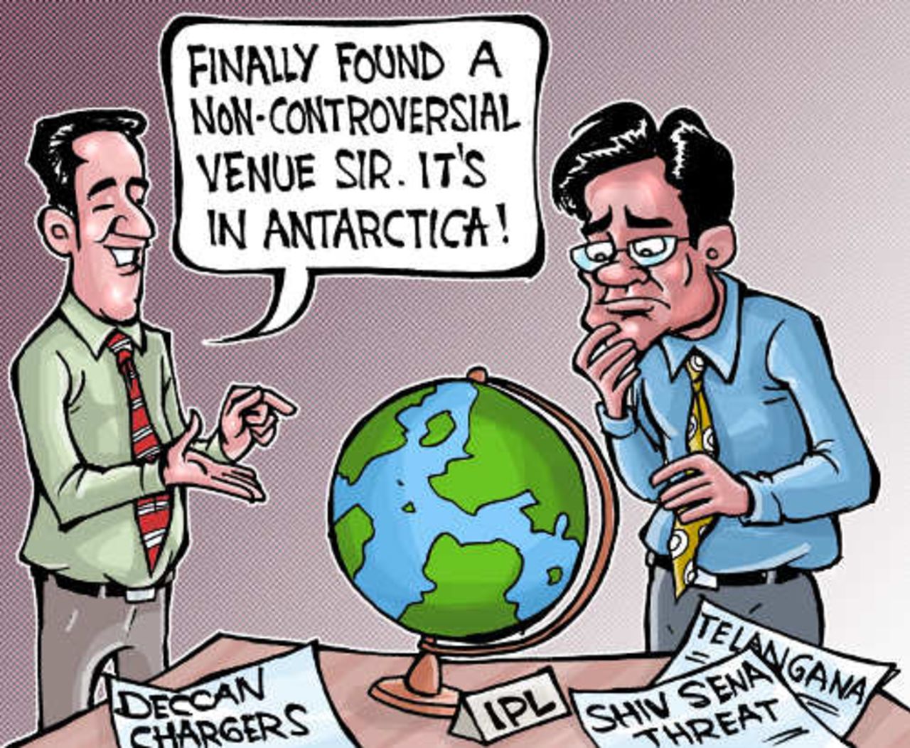 Cartoon: Antarctica