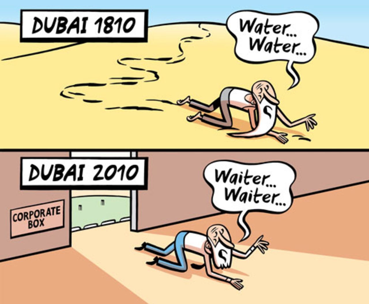 Cartoon: Dubai