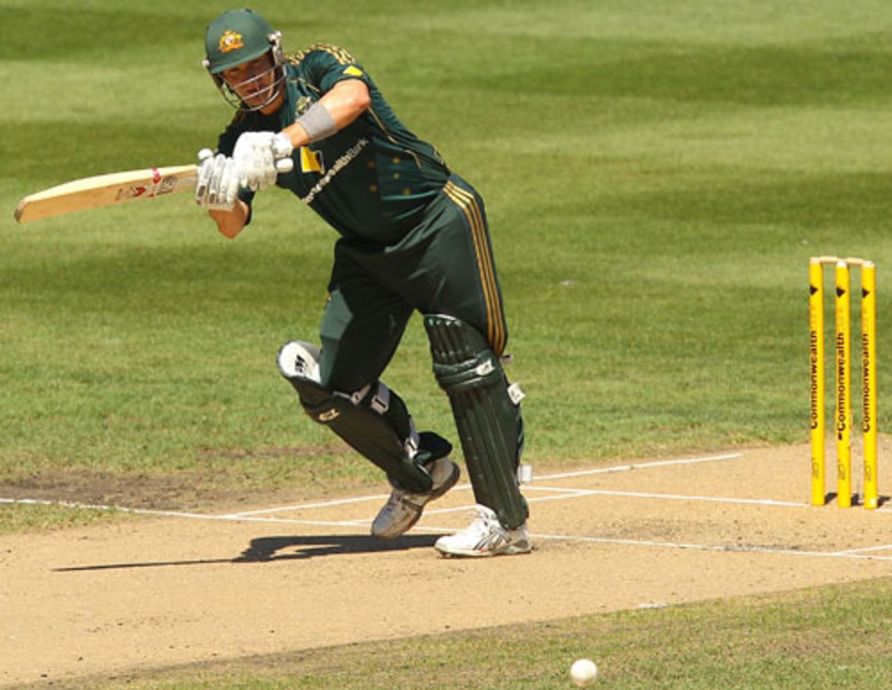 Shane Watson gave Australia a strong start with a half-century, Australia v West Indies, 5th ODI, Melbourne, 19 February, 2010