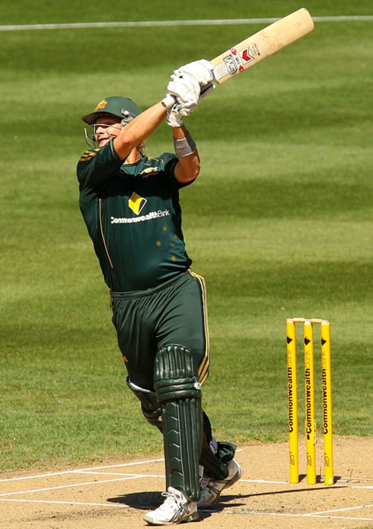 Shane Watson raced to 51, Australia v West Indies, 5th ODI, Melbourne, 19 February, 2010