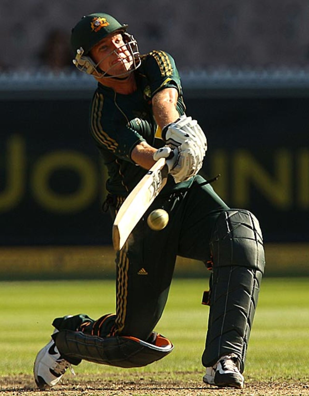 James Hopes goes downtown, Australia v West Indies, 5th ODI, Melbourne, 19 February, 2010