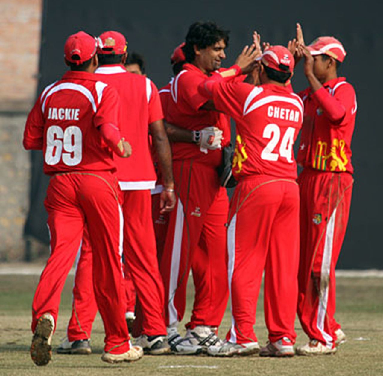 Saad Janjua took out Nepal's openers early, Nepal v Singapore, ICC World Cricket League Division Five, Lalitpur, February 21, 2010