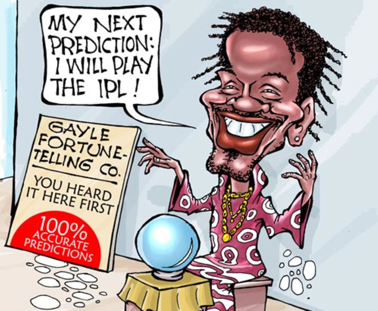 Cartoon: Fortune teller