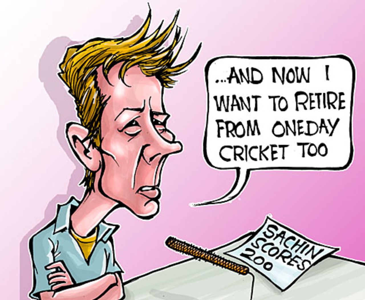 Cartoon: Lee's retirement