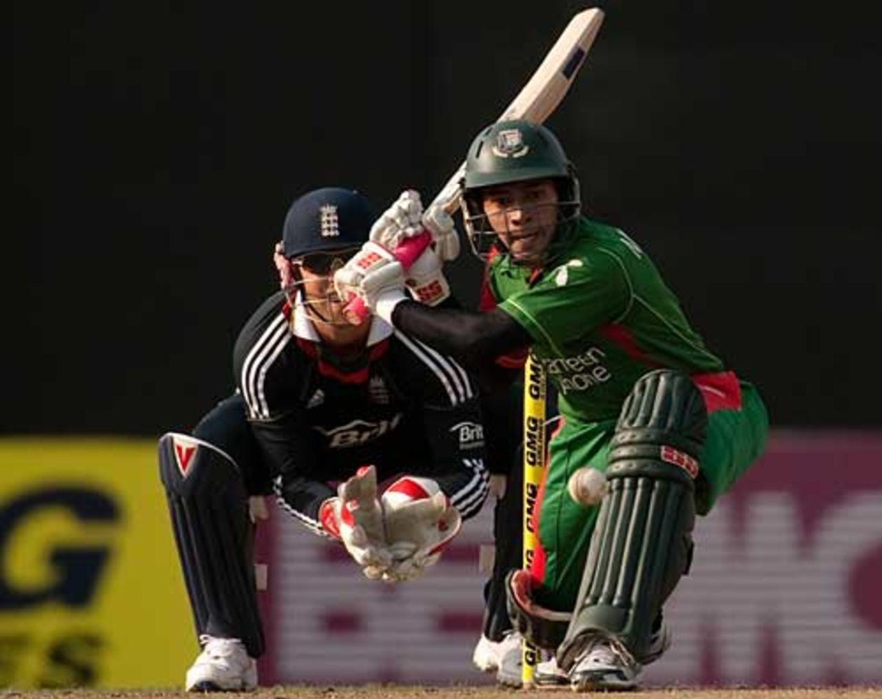 Mushfiqur Rahim top-scored with a calm 76, Bangladesh v England, 2nd ODI, Dhaka, March 2, 2010