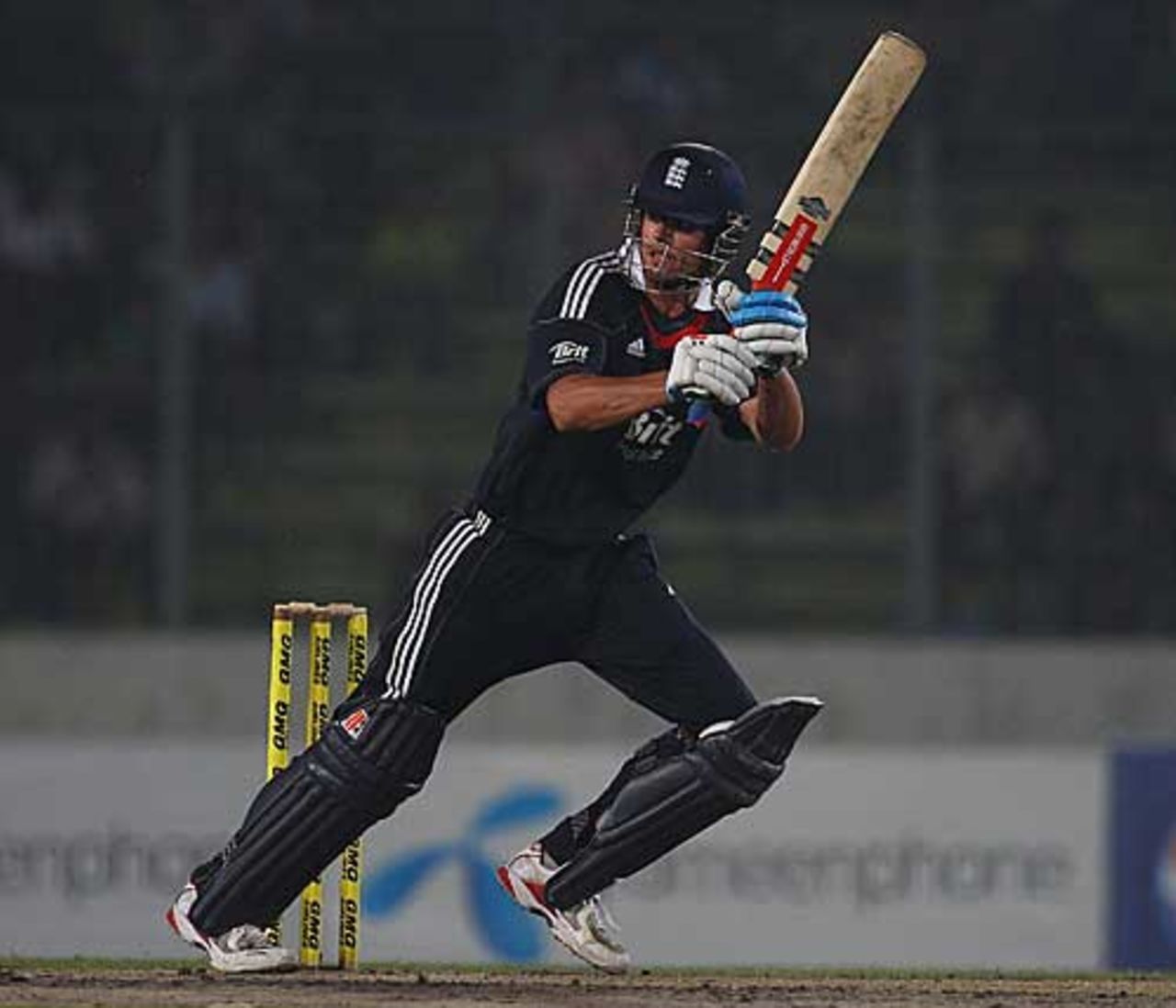 Alastair Cook again showed good form with 60, Bangladesh v England, 2nd ODI, Dhaka, March 2, 2010