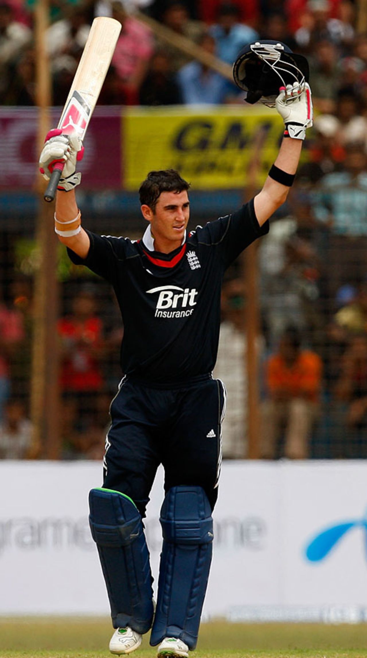 Craig Kieswetter's hundred came from 120 balls, Bangladesh v England, 3rd ODI, Chittagong, March 5, 2010