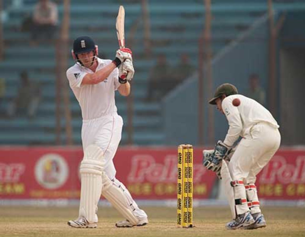 Paul Collingwood continued England's march towards a massive total, Bangladesh v England, 1st Test, Chittagong, March 13, 2010