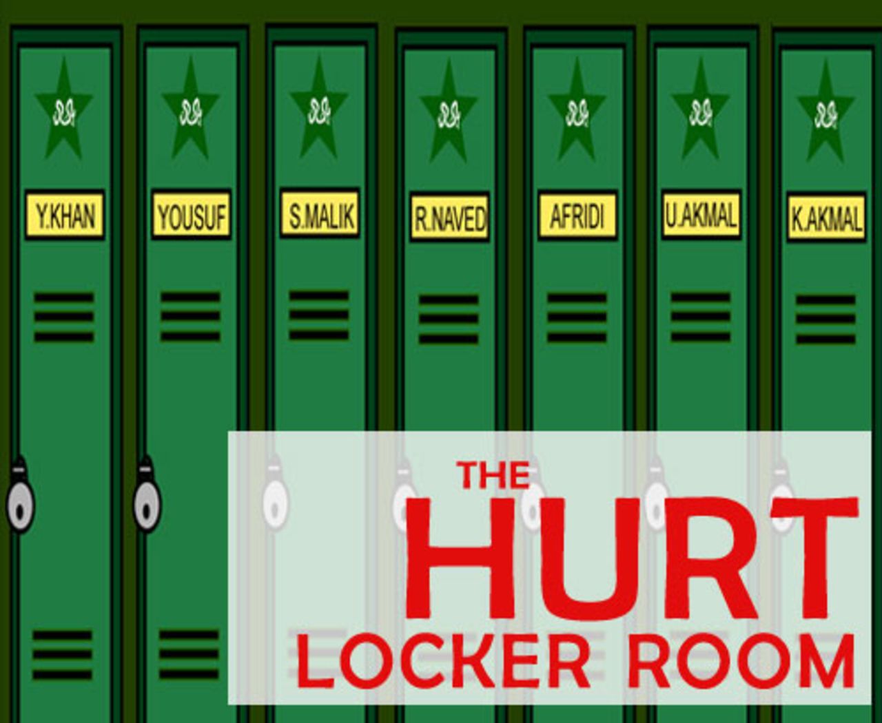 Cartoon: Hurt locker room