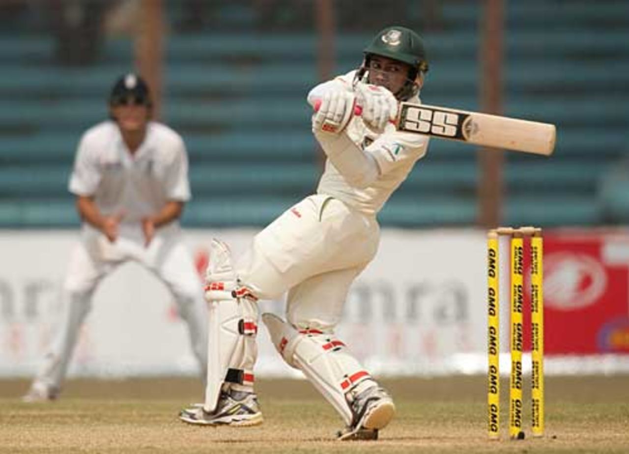 Mushfiqur Rahim played superbly for his 79, Bangladesh v England, 1st Test, Chittagong, March 14, 2010
