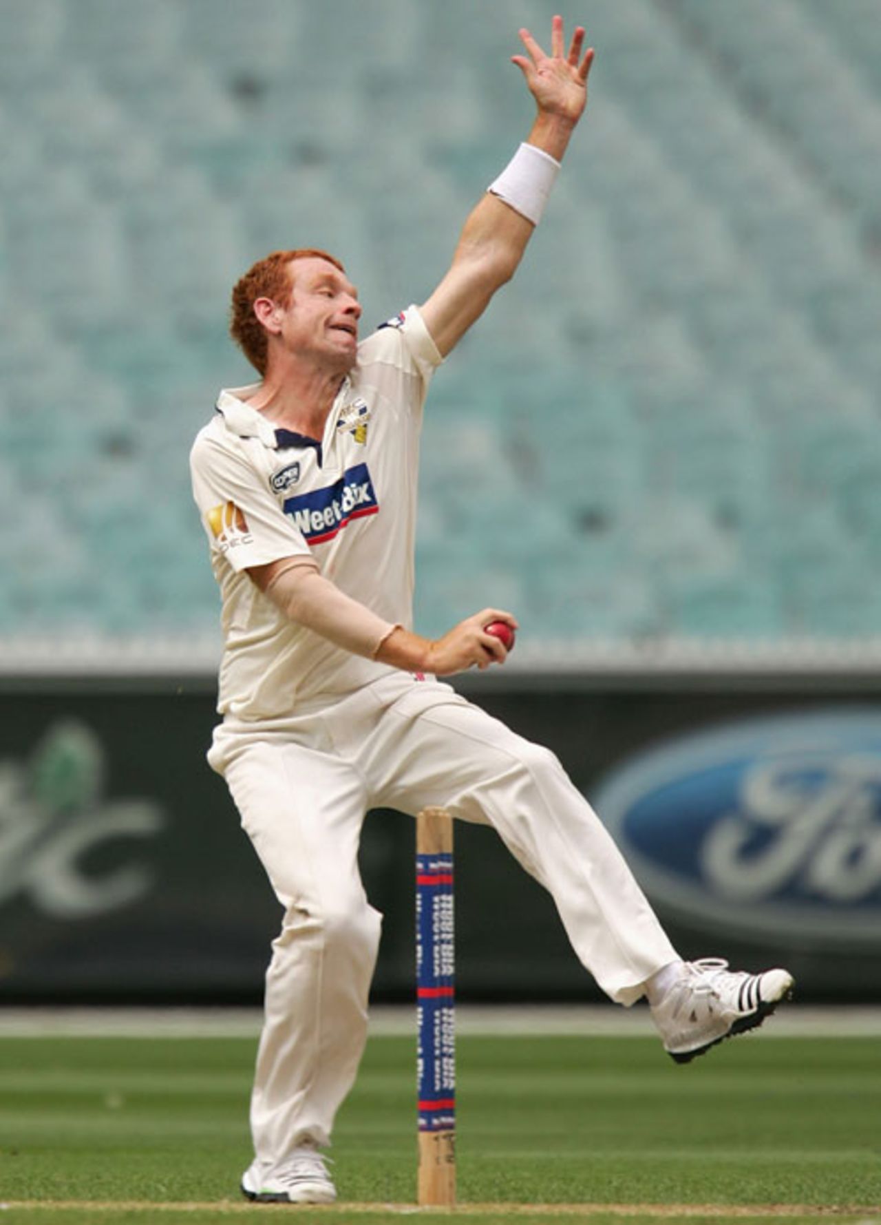 Andrew McDonald struck a crucial double blow, Victoria v Queensland, Sheffield Shield final, MCG, March 18, 2010
