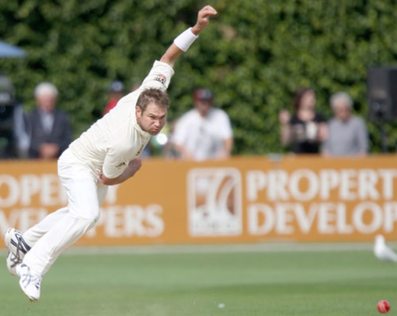 Ryan Harris picked up two wickets on debut, 1st Test, 3rd day, Wellington, March 21, 2010