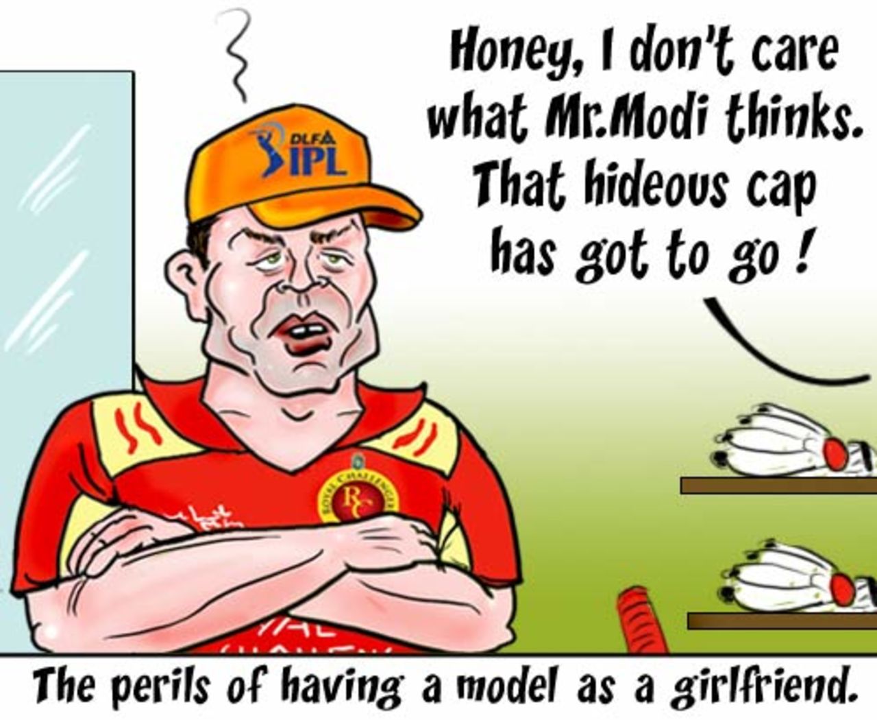 Cartoon: Hideous orange