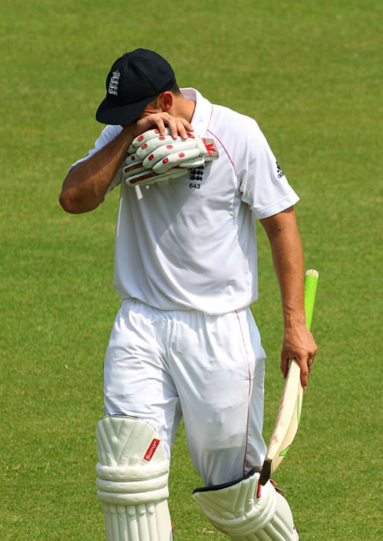 Tim Bresnan fell agonisingly just nine short of a maiden Test hundred, Bangladesh v England, 2nd Test, Dhaka, March 23, 2010