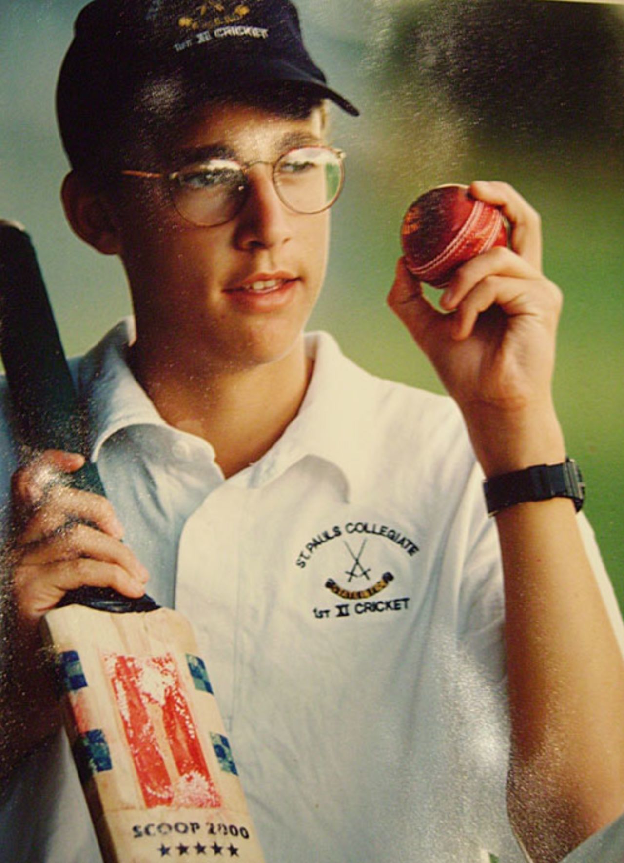 A young Daniel Vettori