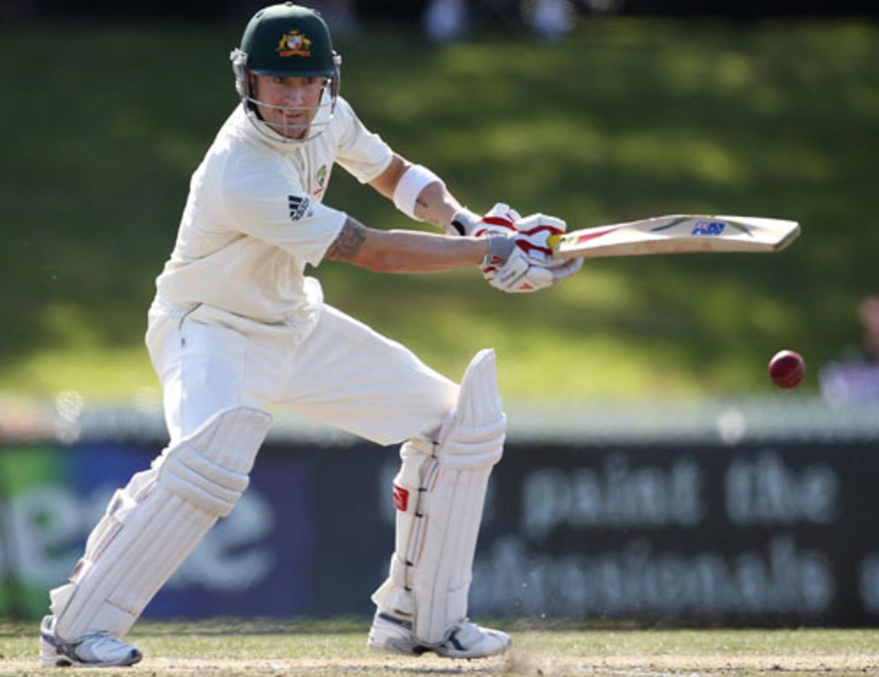 Michael Clarke breezed to 63, New Zealand v Australia, 2nd Test, Hamilton, 4th day, March 30, 2010
