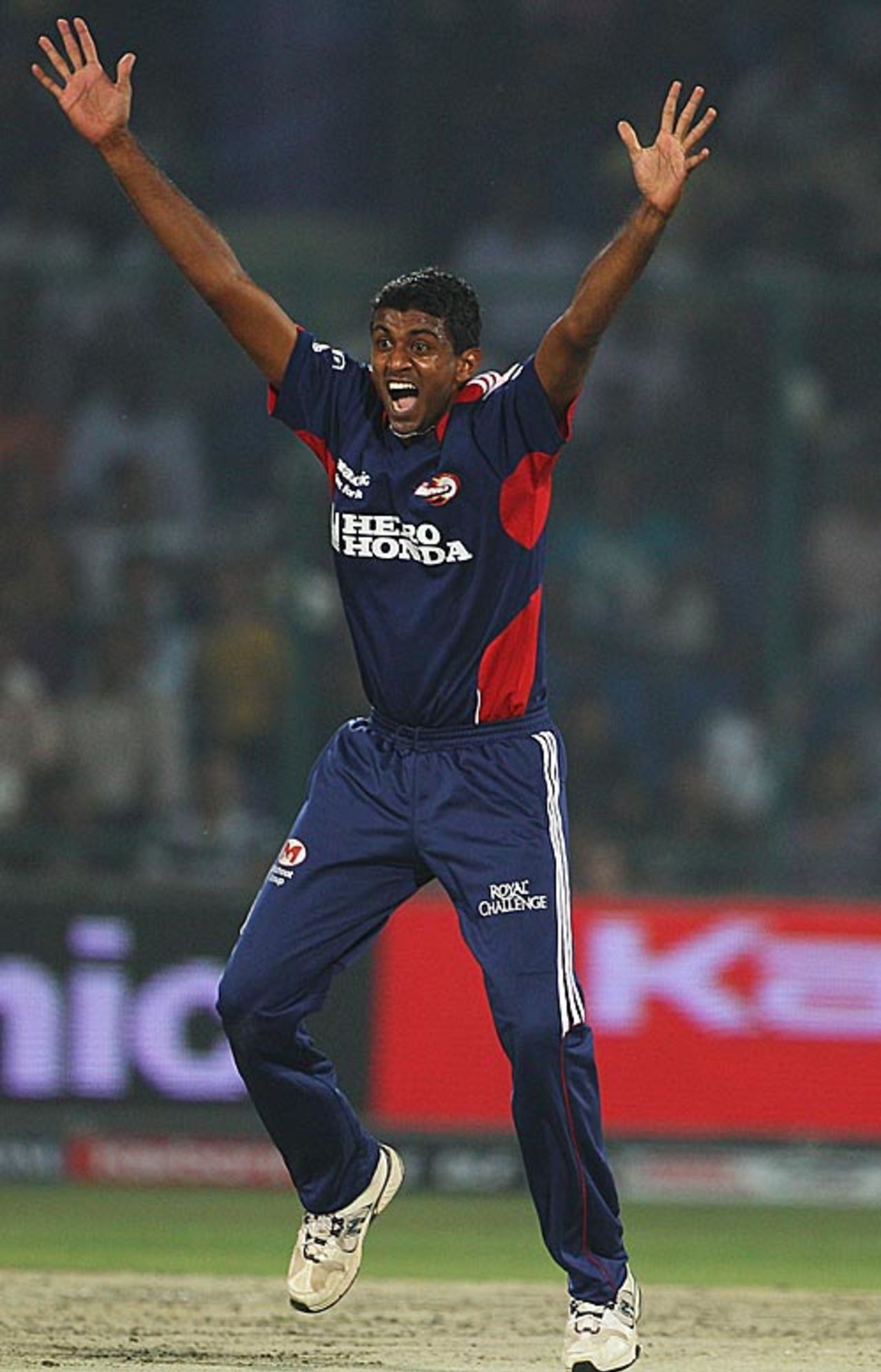 Farveez Maharoof nipped out two wickets in his first over, Delhi Daredevils v Rajasthan Royals, IPL, Delhi, March 31, 2010