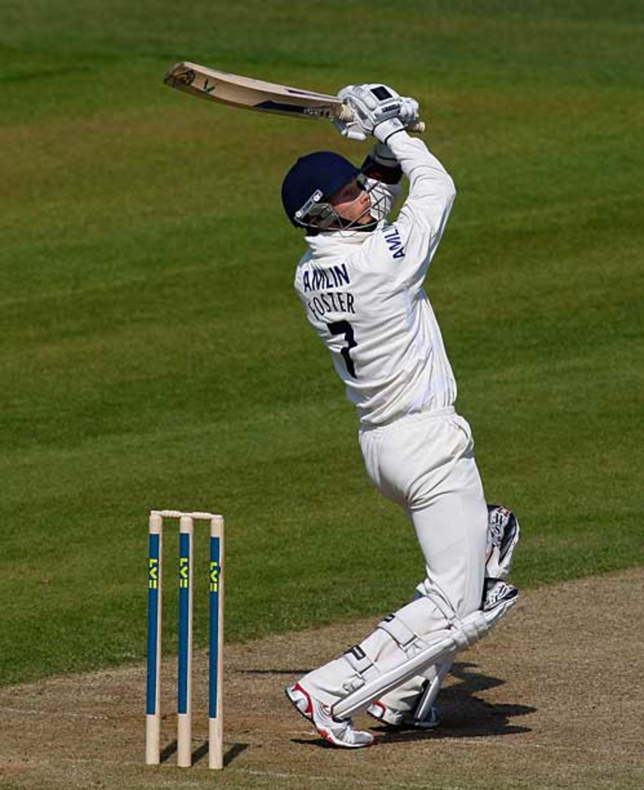 James Foster added to Durham's problems with a big hundred of his own, Durham v Essex, County Championship, Division One, Chester-le-Street, April 16, 2010