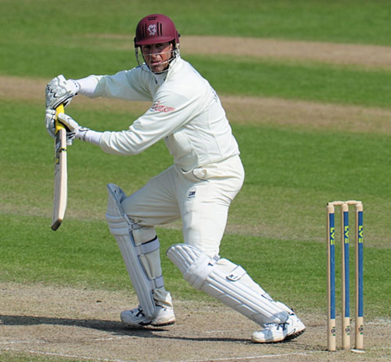 Marcus Trescothick helped give Somerset a commanding lead,  Nottinghamshire v Somerset, County Championship, Division One, Trent Bridge, April 23, 2010