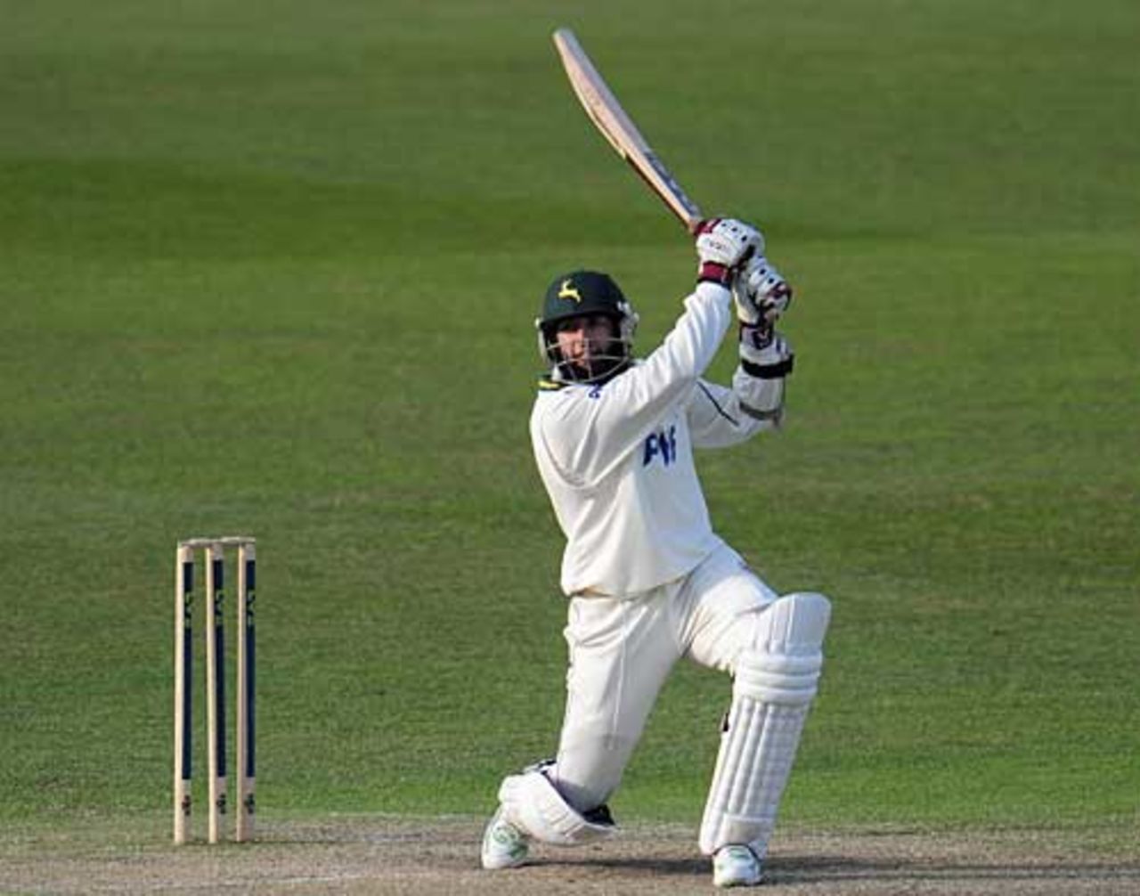Hashim Amla showed his class with an unbeaten 64 to guide Nottinghamshire home, Nottinghamshire v Somerset, County Championship, Division One, Trent Bridge, April 23, 2010