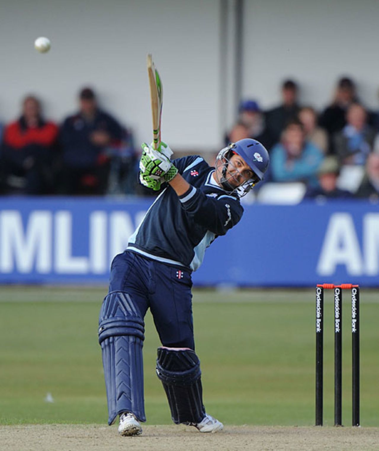 Jacques Rudolph reached his hundred off 98 balls as Yorkshire cruised to a stunning victory, Essex v Yorkshire, Clydesdale Bank 40, Group B, Chelmsford, April 25, 2010