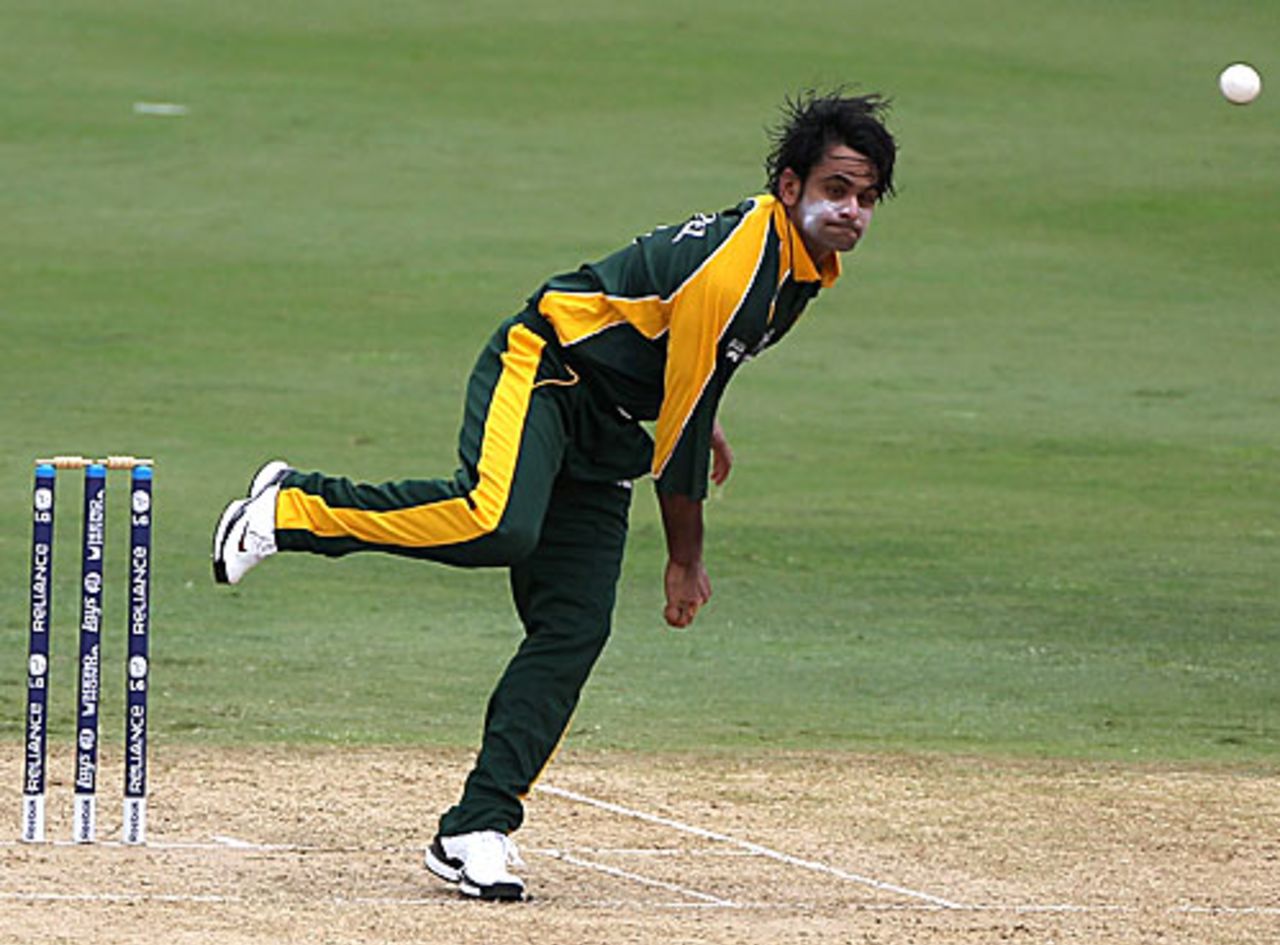 Mohammad Hafeez scored 57 and took 1 for 16, Pakistan v Windward Islands, ICC World Twenty20 warm-up, St Lucia, April 27, 2010 