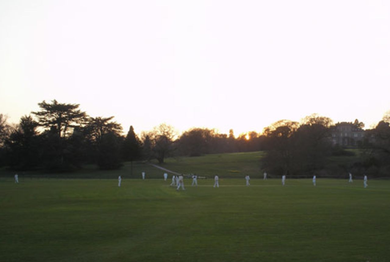 The Cholmondeley cricket club's ground