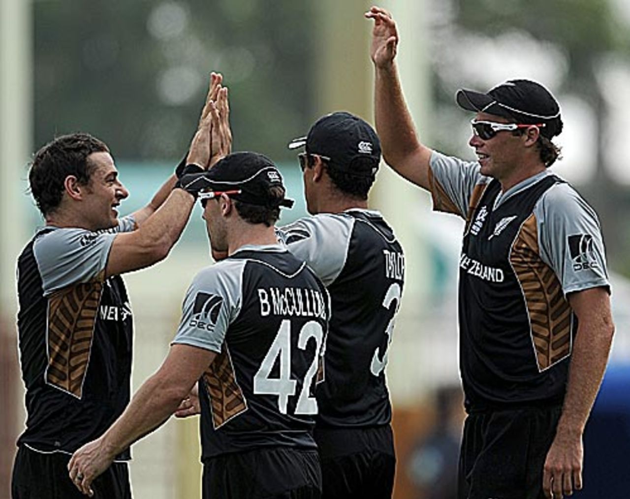 Nathan McCullum bowled an economical spell, New Zealand v Sri Lanka, ICC World Twenty20,Group B, Providence, April 30, 2010 