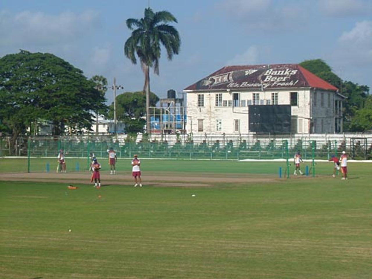 West Indies practise at Bourda, ICC World Twenty20, Guyana, May 1 2010