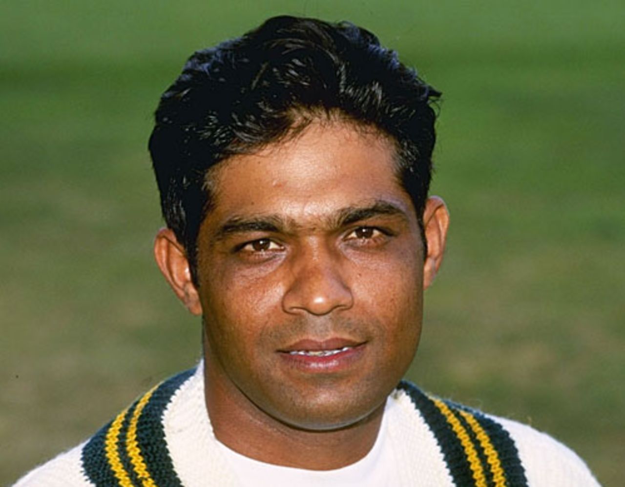 Rashid Latif, player portrait, Lord's, June 1, 1996