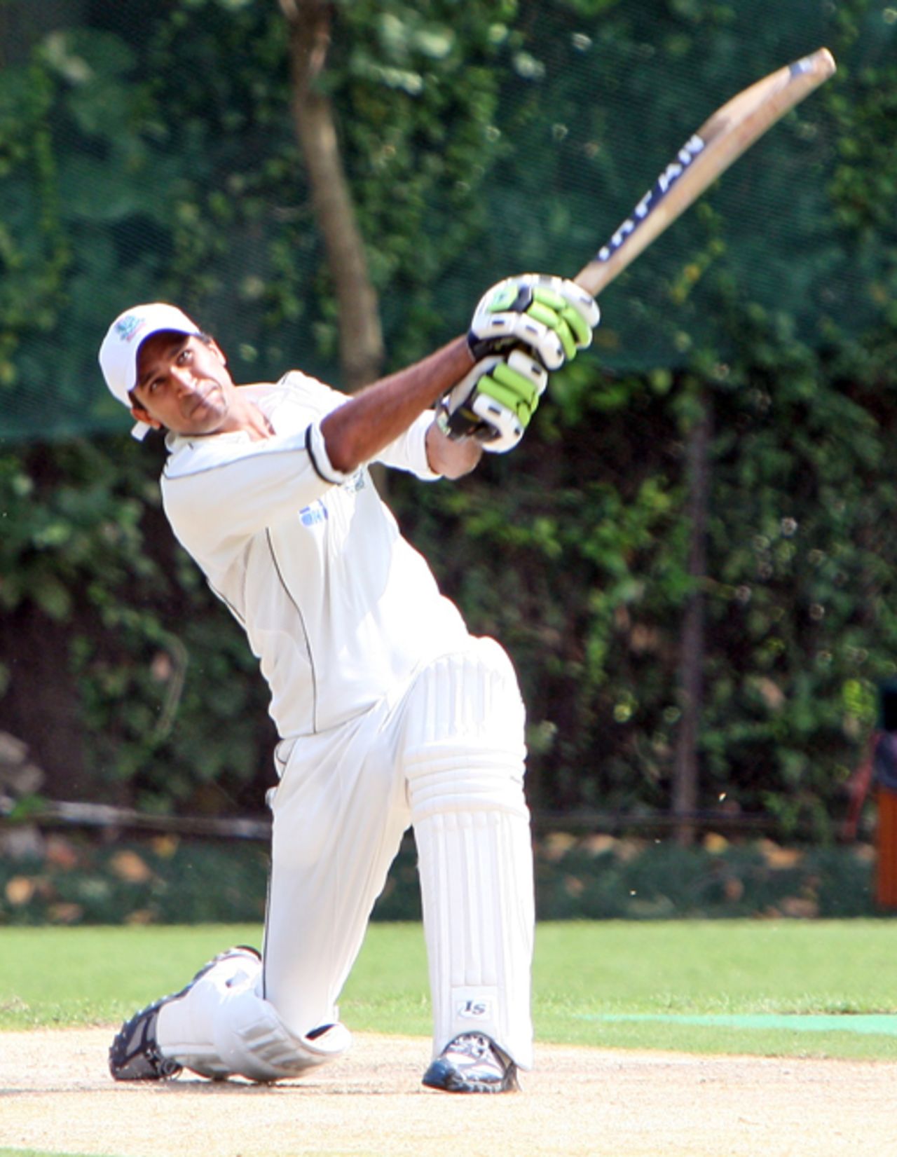 Tanwir Afzal hit 8 sixes in his innings of 60 in the Saturday League Grand Final 