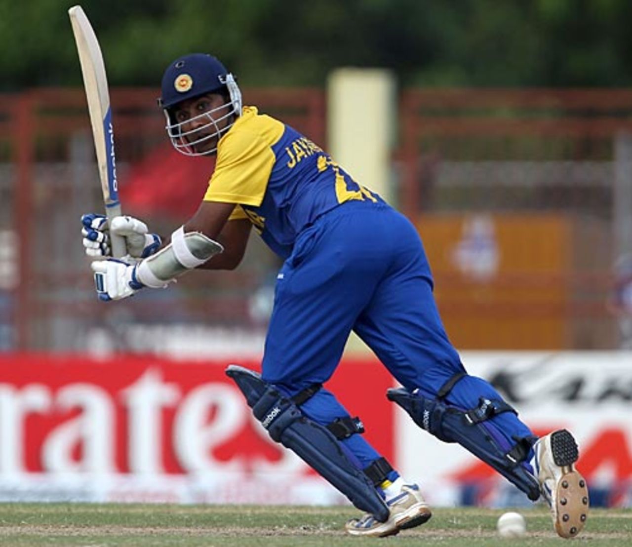 Mahela Jayawardene flicks off his pads, Sri Lanka v Zimbabwe, ICC World Twenty20, Guyana, May 3, 2010