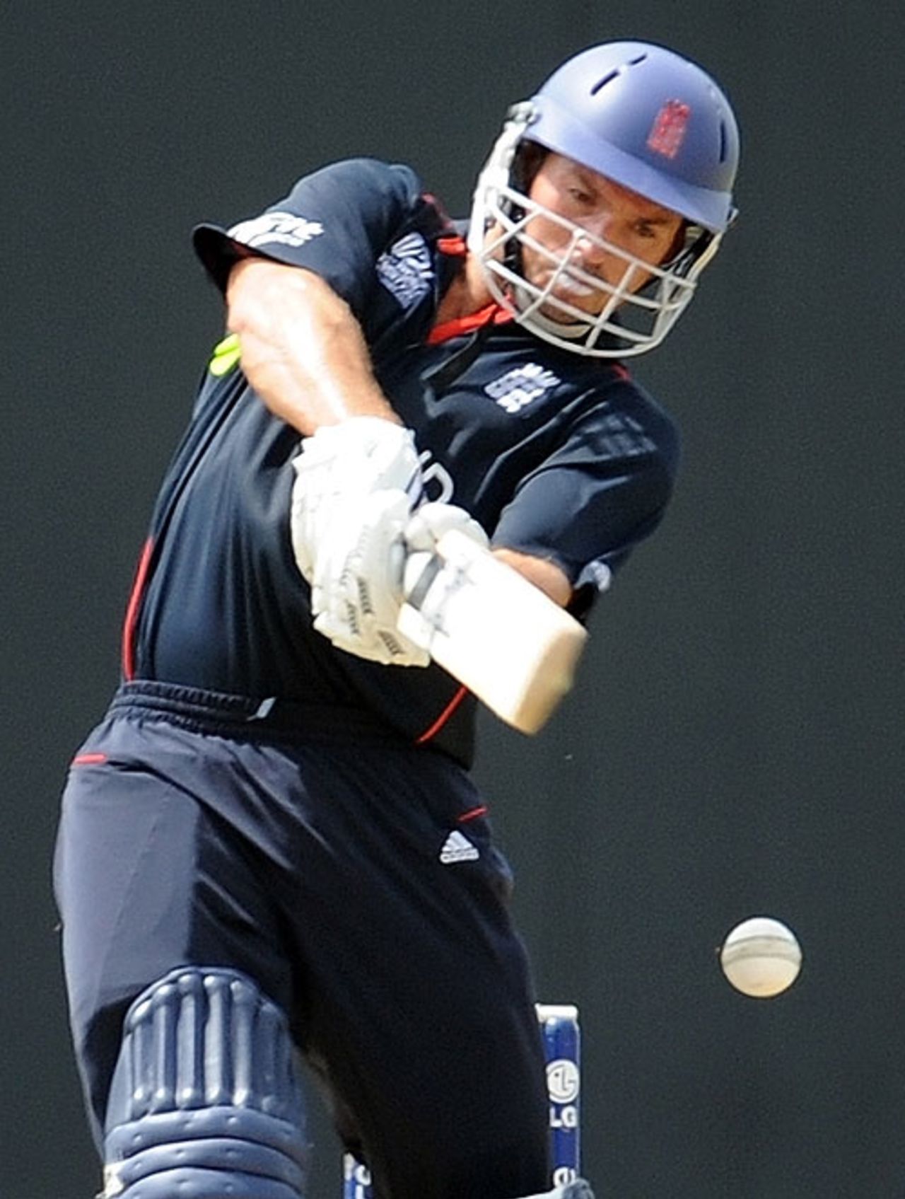 Michael Lumb marked his debut with 28 from 18 balls, West Indies v England, ICC World Twenty20, Guyana, May 3, 2010