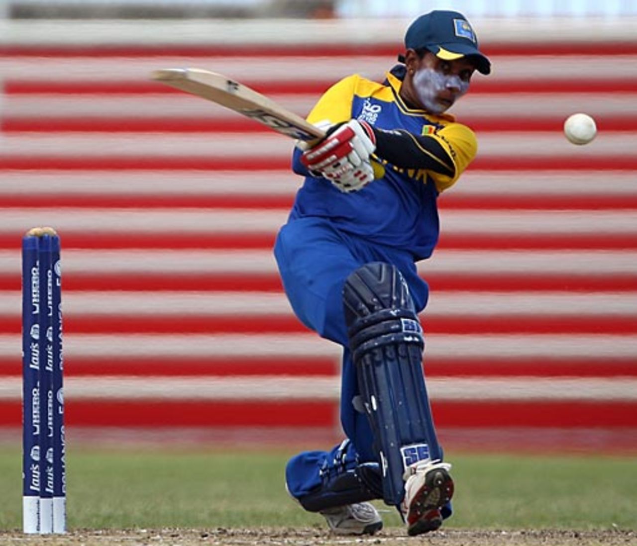Deepika Rasangika plays the pull, England v Sri Lanka, ICC Women's World Twenty20 warm-up, St Kitts, May 3 2010