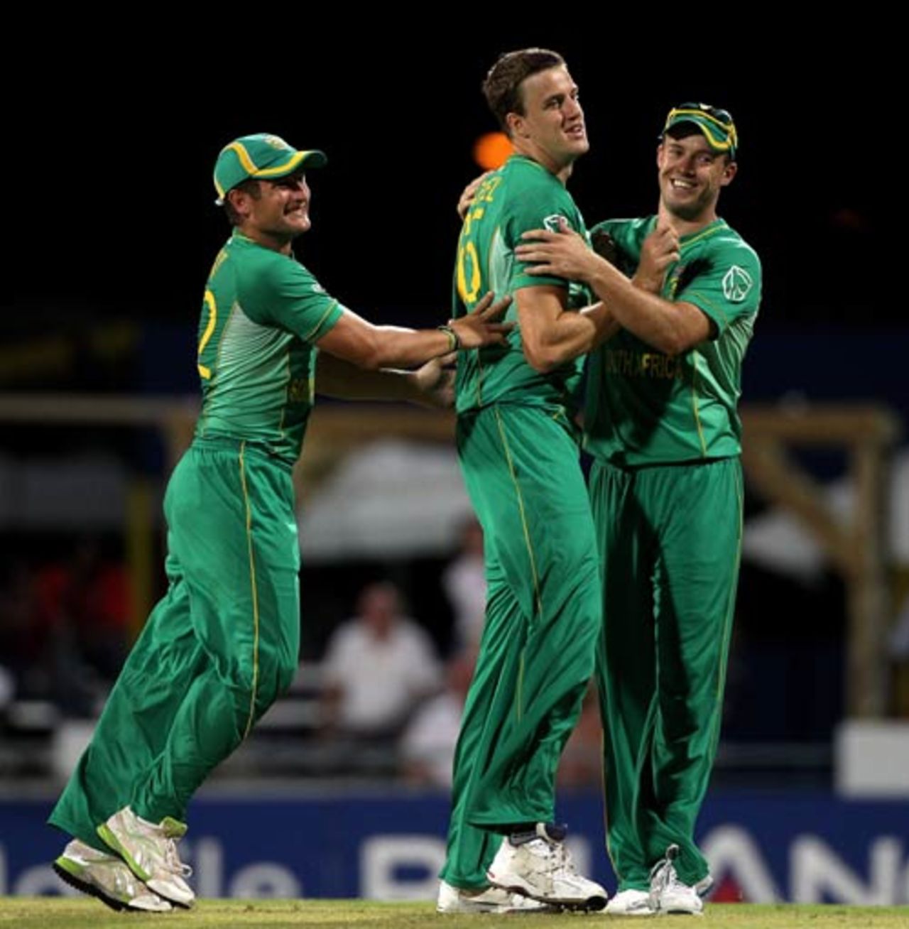Morne Morkel was the toast of the team with 4 for 20, Afghanistan v South Africa, ICC World Twenty20, Bridgetown, May 5, 2010